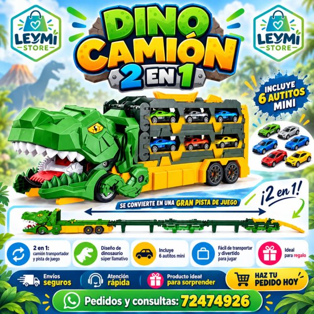 Dino Camión 2 en 1