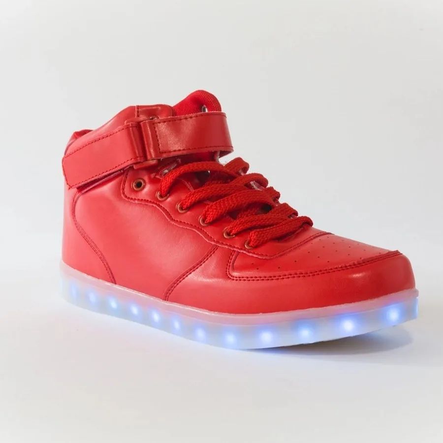 Zapatilla con luces