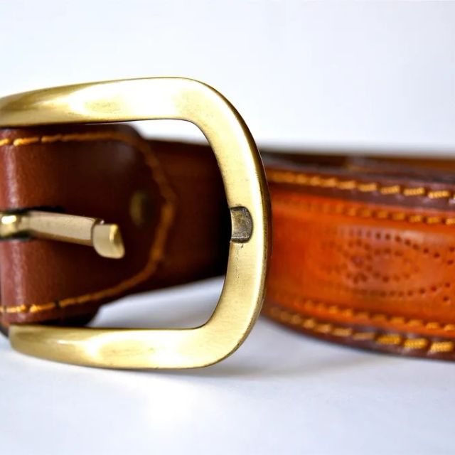 Cinturón de cuero