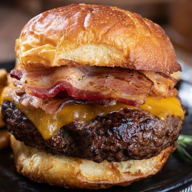 Hamburguesa Bacon Cheddar
