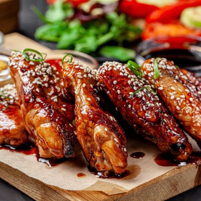 Alitas BBQ x6