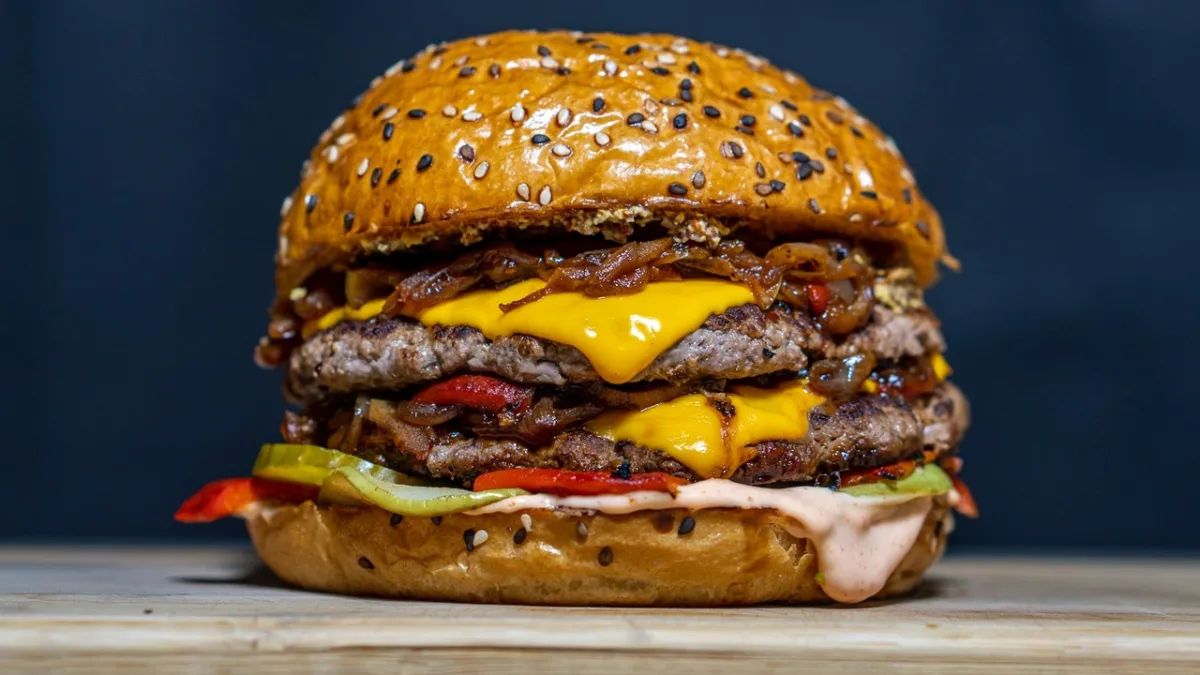 Hamburguesa Triple Fuego