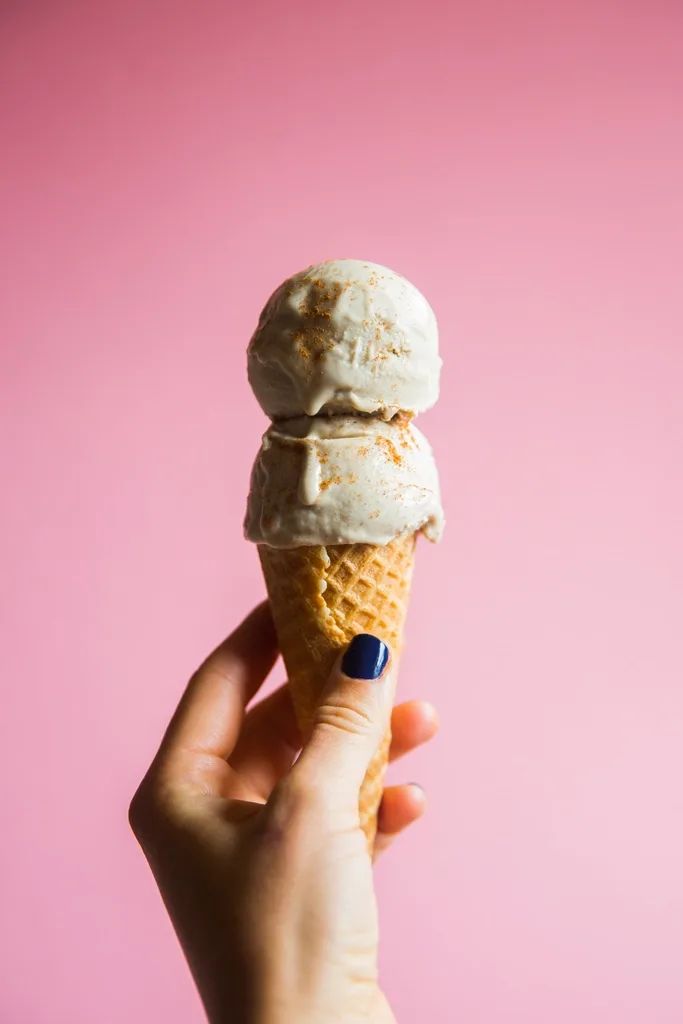 Helado de canela