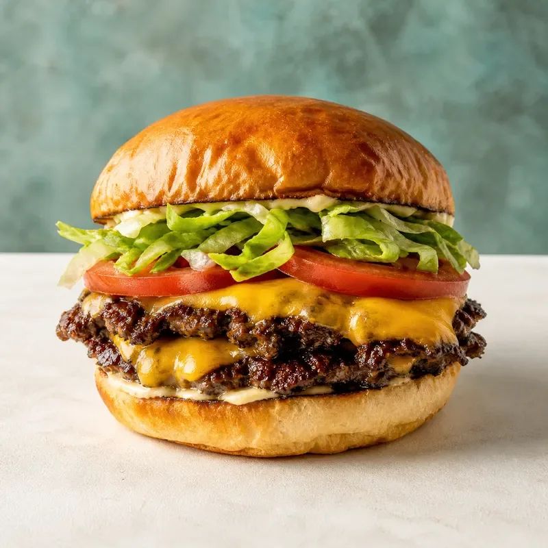Hamburguesa de la casa